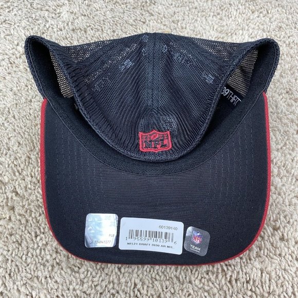 Arizona Cardinals New Era Hat 2021 NFL Draft Trucker 39THIRTY M/L Cap NWT - Picture 8 of 8